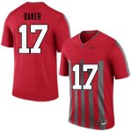 Men's Ohio State Buckeyes #17 Jerome Baker Throwback Nike NCAA College Football Jersey Discount EMY3244AA